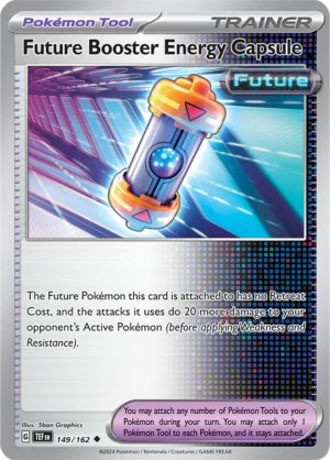 Pokémon TCG SV5: Temporal Forces 149/162 Future Booster Energy Capsule Uncommon Ungraded