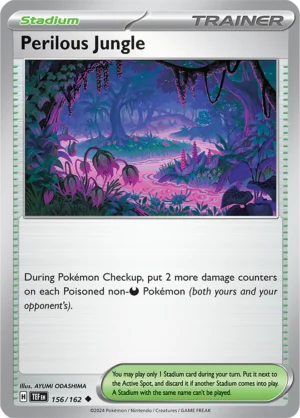 Pokémon TCG SV5: Temporal Forces 156/162 Perilous Jungle Uncommon Ungraded