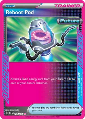 Pokémon TCG SV5: Temporal Forces 158/162 Reboot Pod Ace Spec Ungraded