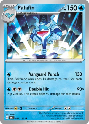Pokémon TCG SV5: Temporal Forces 049/162 Palafin Uncommon Ungraded