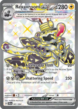 Pokémon TCG Revavroom ex 081/064 SV: Shrouded Fable UR Full Art Ungraded