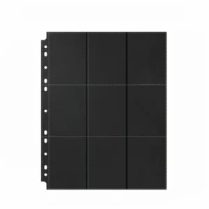 9-Pocket TCG Card Album Double Sided Refills 50 Sheets for 3 or 11 Hole Binders