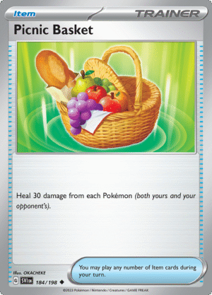 Pokémon TCG SV1: Scarlet & Violet Base 184/198 Picnic Basket Uncommon Ungraded