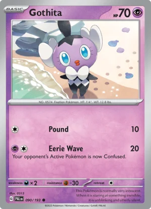 Pokémon TCG SV2: Paldea Evolved 090/193 Gothita Common Ungraded