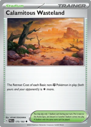 Pokémon TCG SV2: Paldea Evolved 175/193 Calamitous Wasteland Uncommon Ungraded