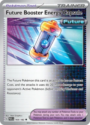 Pokémon TCG SV4: Paradox Rift 164/182 Future Booster Energy Capsule Uncommon Ungraded