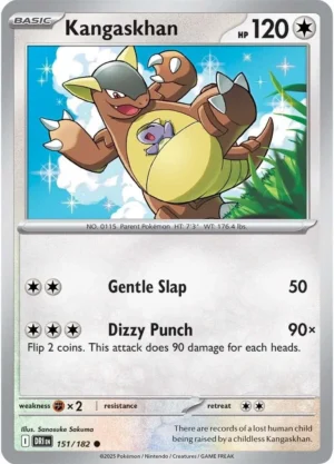 Pokémon TCG SV10: Destined Rivals 151/182 Team Rocket's Kangaskhan Common Ungraded