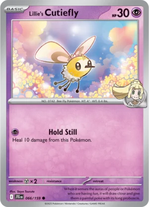 Pokémon TCG SV9: Journey Together 066/159 Lillie's Cutiefly Common Ungraded