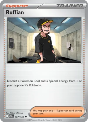 Pokémon TCG SV9: Journey Together 157/159 Ruffian Uncommon Ungraded