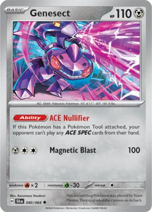 Pokémon TCG SV: Shrouded Fable 040/064 Genesect Uncommon Ungraded
