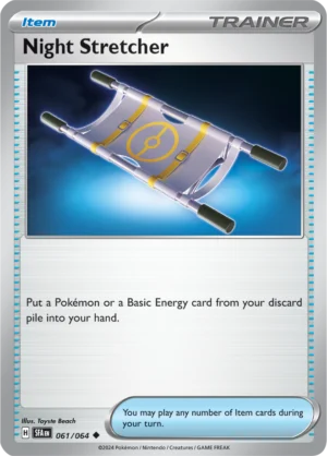 Pokémon TCG SV: Shrouded Fable 061/064 Night Stretcher Uncommon Ungraded