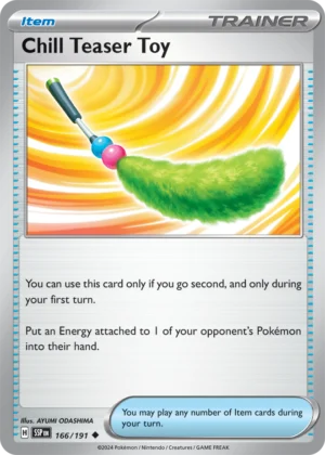 Pokémon TCG SV8: Surging Sparks 166/191 Chill Teaser Toy Uncommon Ungraded