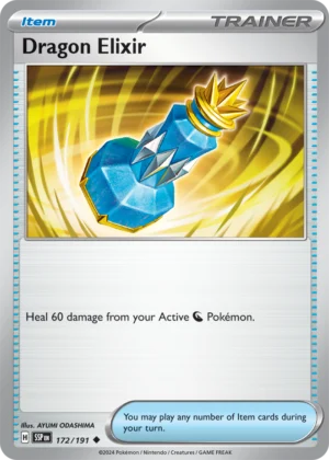 Pokémon TCG SV8: Surging Sparks 172/191 Dragon Elixir Uncommon Ungraded