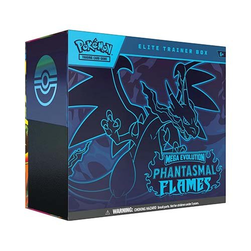 Mega Evolution Phantasmal Flames Elite Trainer Box – Brand New