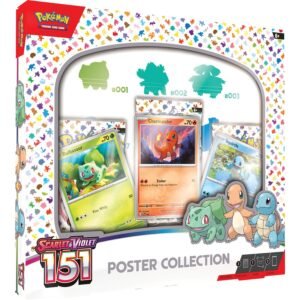 Pokémon TCG Collection Box: 151 Poster Collection w/ Promo Cards