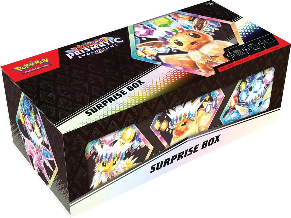 Pokemon TCG Box Set: Prismatic Evolutions Surprise Box